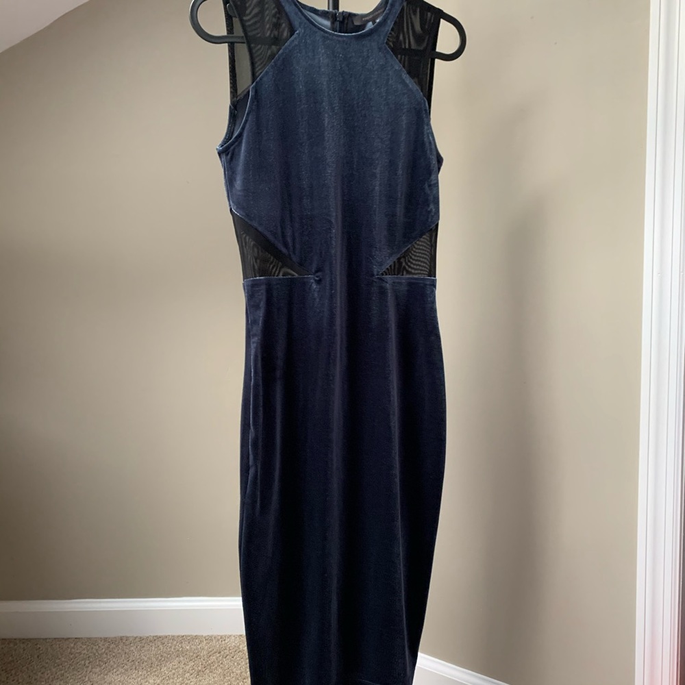 NWT French connection velvet dress